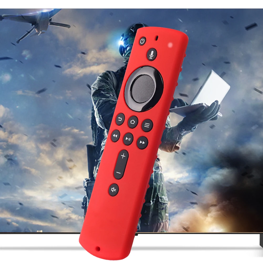 Silicone Remote Control Cover for  Fire TV Stick 4K 2018/Fire TV Stick 4