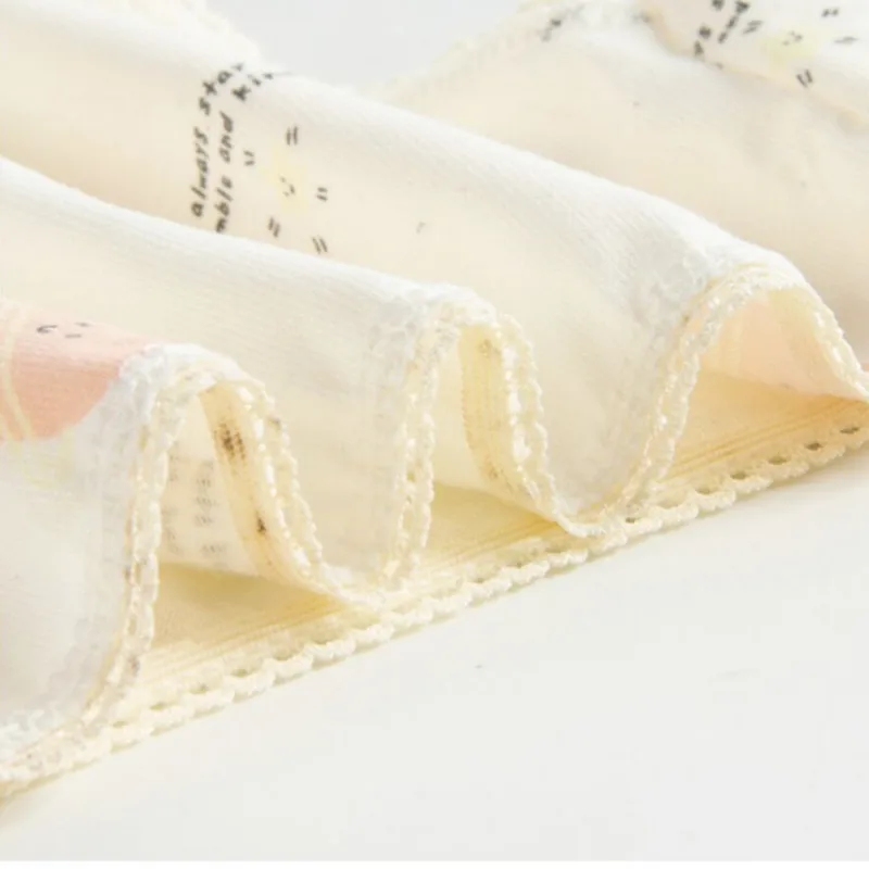 Kids Girls Short Briefs 4Pcs Lot Children Underwear Cotton Underpants Baby Panties 2 4 6 8 10 12 Years