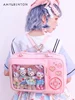 Original Japanese Lolita Itabag Backpack Daily JK Uniform Transparent Large Capacity Square Bag Sweet Cute Messenger Bag Student 2