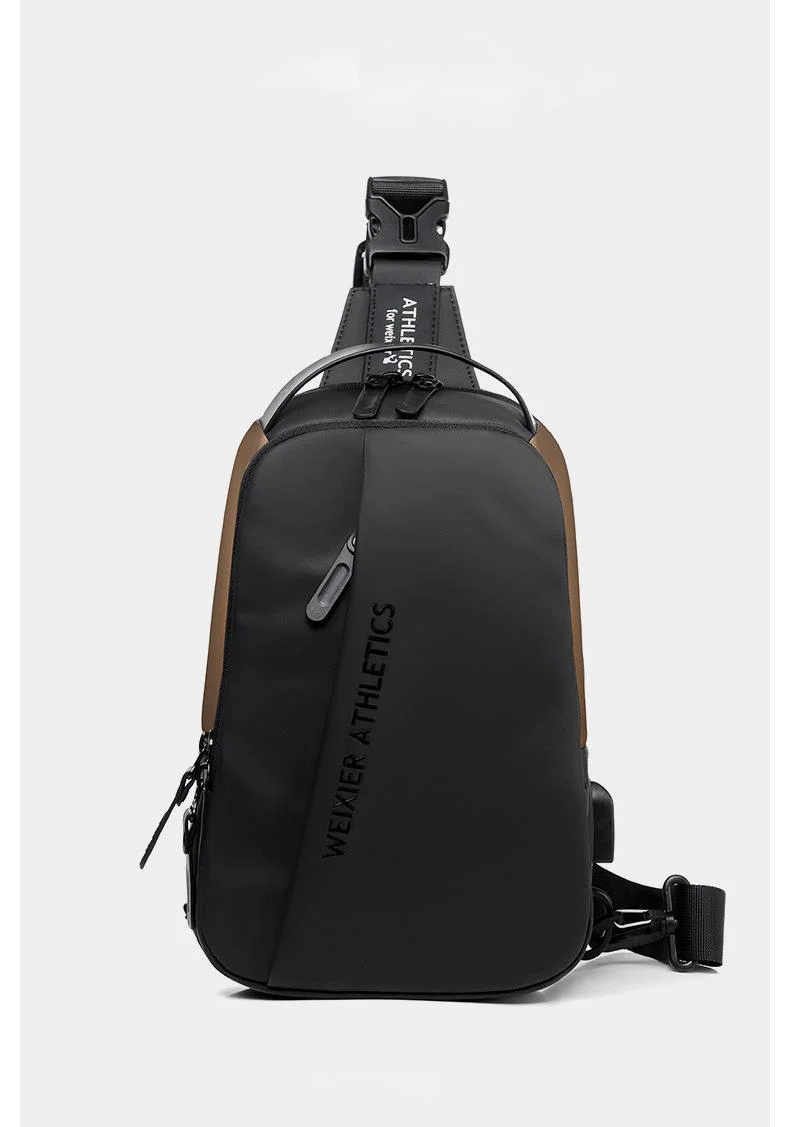 Petit sac à dos multifonctionnel à une épaule pour hommes, sac à bandoulière de sport de loisirs_voghion.com