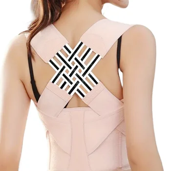 Posture Corrector for Women and Men, Adjustable Shoulder Posture Brace, Back Straightener Posture, Used for Middle Upper Spine 1