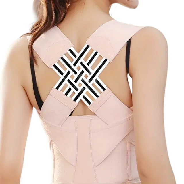 Posture Corrector for Women and Men, Adjustable Shoulder Posture Brace, Back Straightener Posture, Used for Middle Upper Spine 1