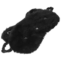 Lightweight Eye Mask Sleep Patch Cute Animal Blindfold Cartoon Dog Plush Rabbit 1