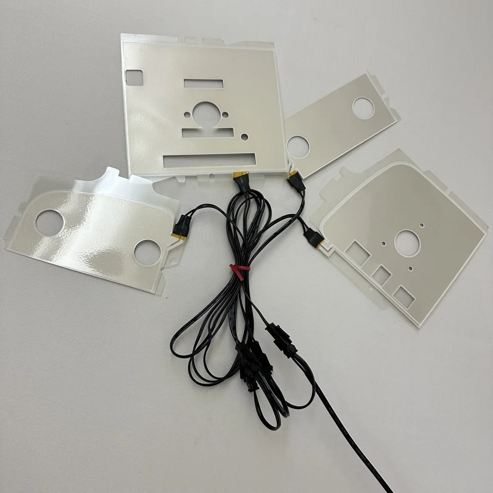 Stock Clearance EL Gauge for Ford F150 1987 1991 White Panel Full Glow