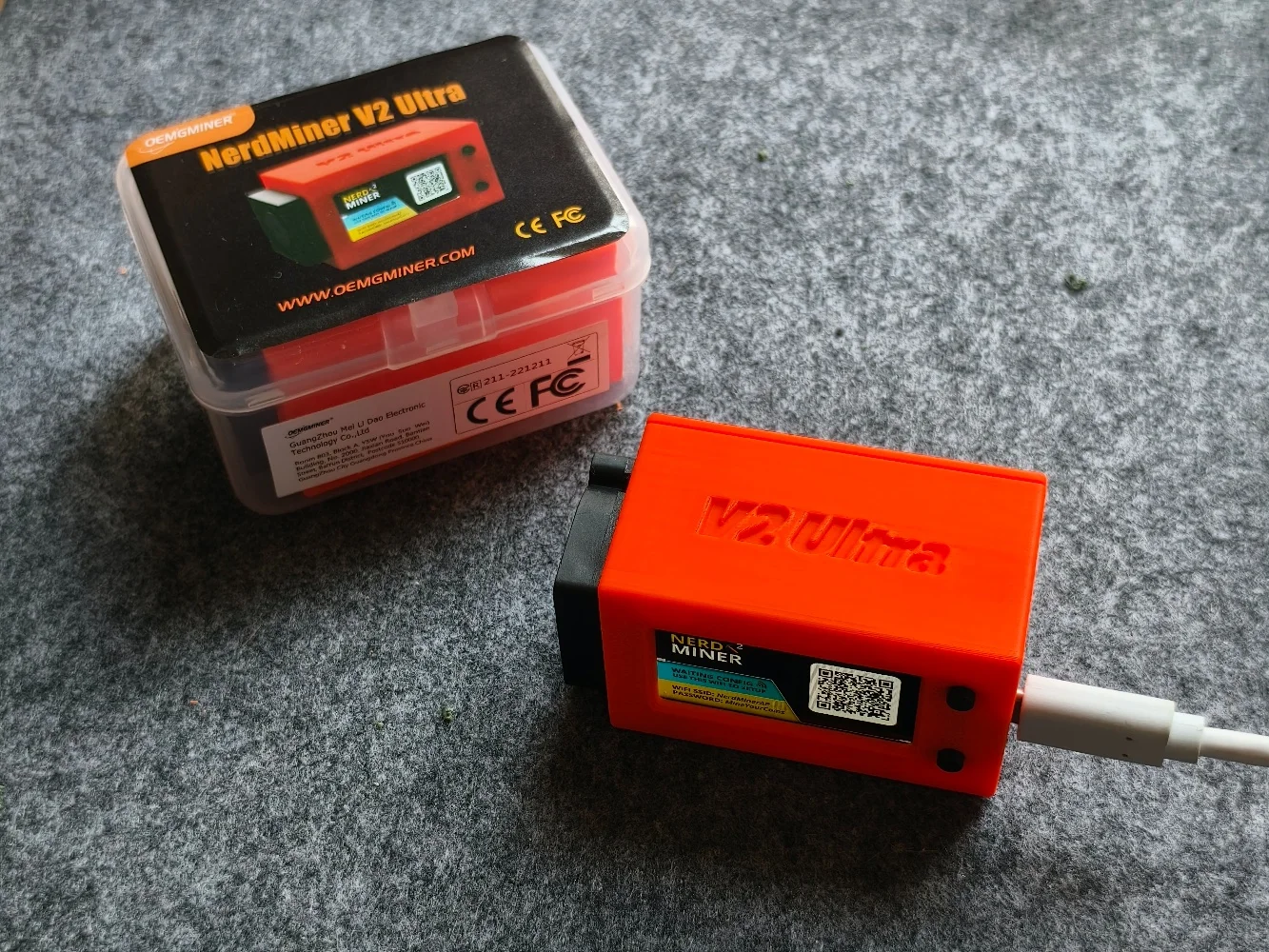 Minar Criptomonedas NerdMiner V2 Ultra 250KH/s Edición Donald Trump -  Minero BTC De Baja Potencia Con Pantalla Y Ventilador Minero Bitcoin