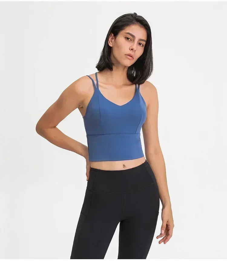 Lemon Women Clothing Underwear Gym Yoga Fitness Sports Bra Crop Top Outdoor Jogging Sport Tops Lingerie for Ladies Sportswear
