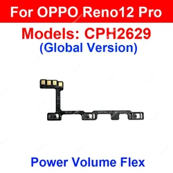 Power and Volume Button Flex Cable Side Key Flex Ribbon Replacement (Reno12 Pro Global 5G)