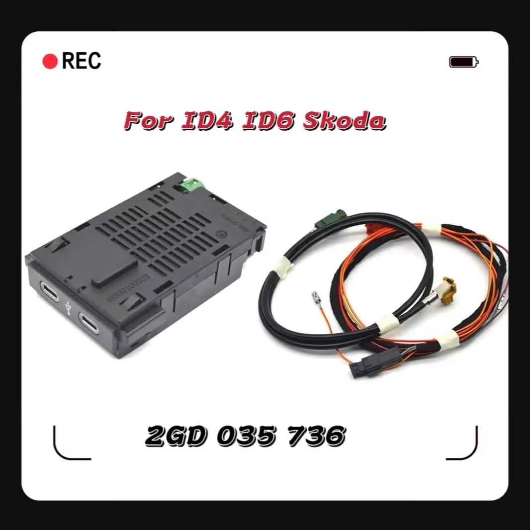 

2GD 035 736 2GD035736 для VW ID4 ID6 для Skoda TYPE-C Plug Socket 11D 035 736 11D035736