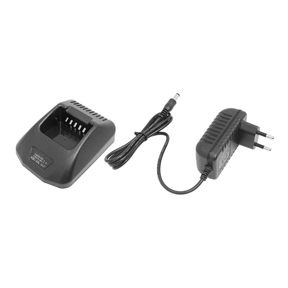 KSC-25 Walkie Talkie Battery Desktop Charger For Kenwood TK-2140 TK-3140 TK-2160 TK-3160 Two-Way Radio Charging Cable Accessory