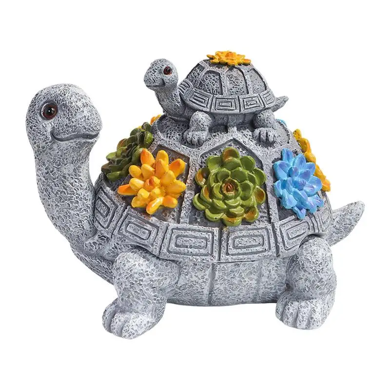 

Turtle Succulent Ashtray Waterproof Covered Ashtray With Lid Resin Turtle Ash Trays For Cigarettes Ashtray Indoor Smell Proof
