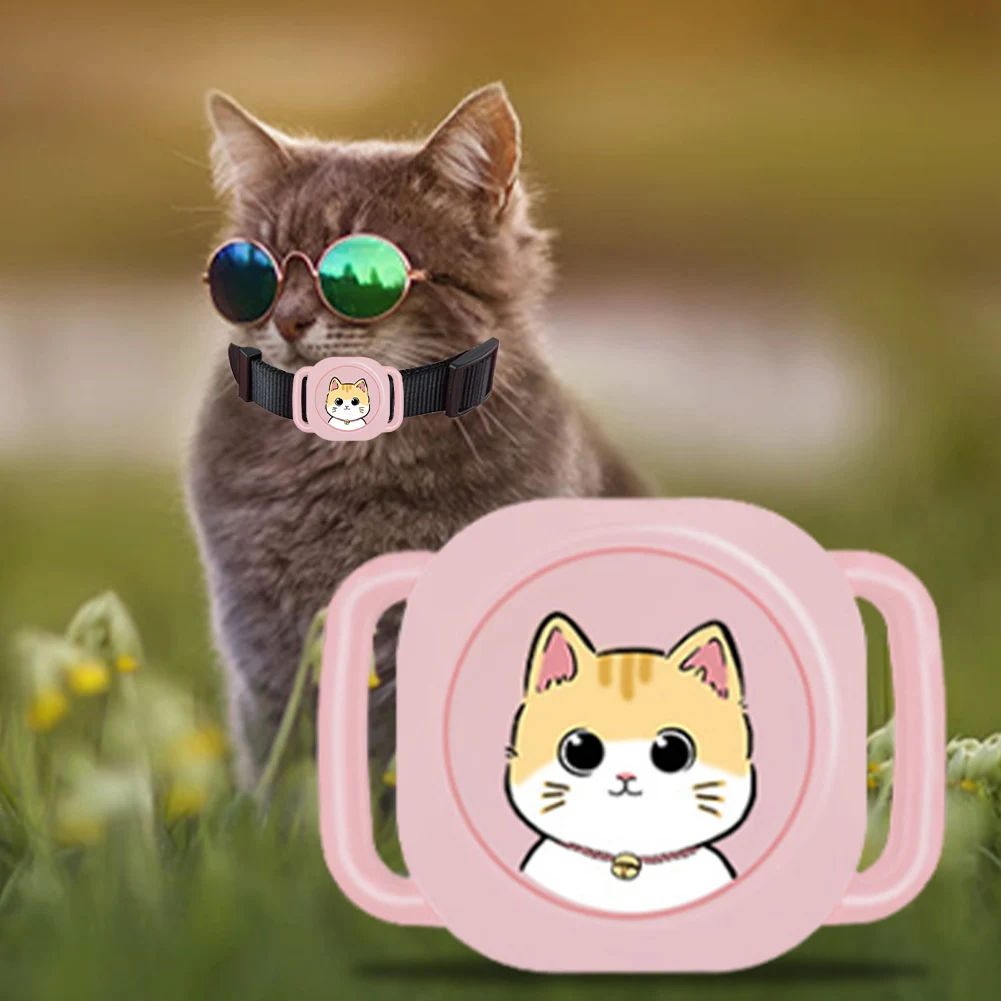 GPS Tracking Device Bluetooth-compatible Real-Time Global Location Tracker For Dogs Cats Kids Pets Keychain Wallet Luggage