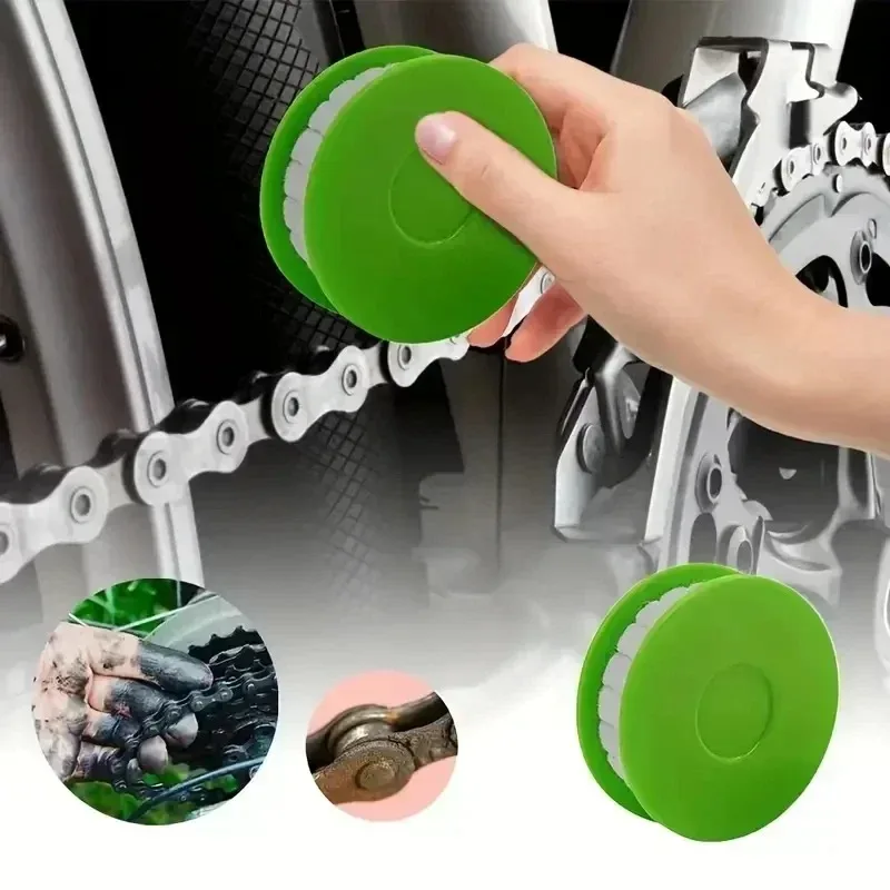 1/2PCS Bicycle Chain Lubricator Bicycle Chain Oil Roller Cleaning Bicycle Maintenance Tools Portable Bicycle Riding Accessories