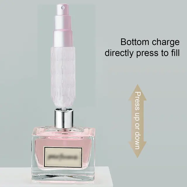 5 Ml Hordozható Mini Parfüm Adagoló Palackok Kiváló Minőségű Környezetbarát Újrafelhasználható Utazási Szervező Folyékony Esszencia Spray-Palack - Image 4
