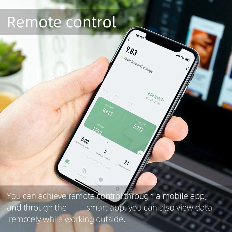 Tuya Wifi Intelligent Circuit Breaker Automatic Reclosure Protector 3P4W Power Meter Three Phase Reclosure Switch