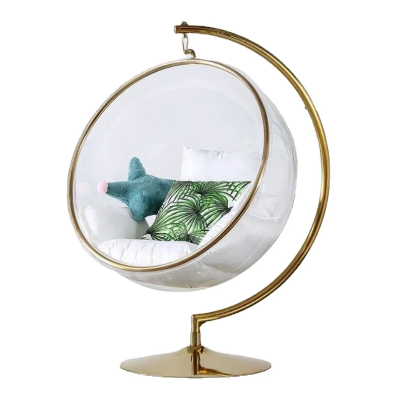 Hemisphere Hanging Space Indoor Swing Transparent Bubble Hanging Chair