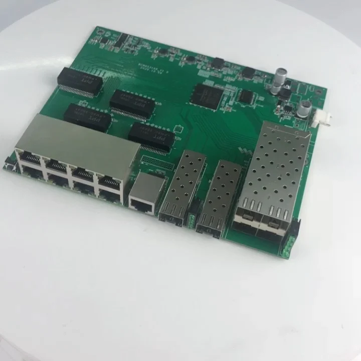 

8 x 10/100/1000Mbps RJ-45 plus 2 x 10Gbps SFP Managed POE Ethernet Switch