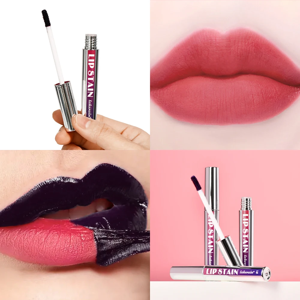 Lakerain 3 Colors Peel Off And Reveal Lip Stain - Long Lasting, Waterproof Pink Lip Tint, Transfer Proof Natural Lip Stain 2.5ml 5