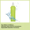 Foldable Water Bottle 500ml TPU All-Day Hydration Sports Hydration Drink Flask For Adults Men Women Teens Athletes Outdoor Gym