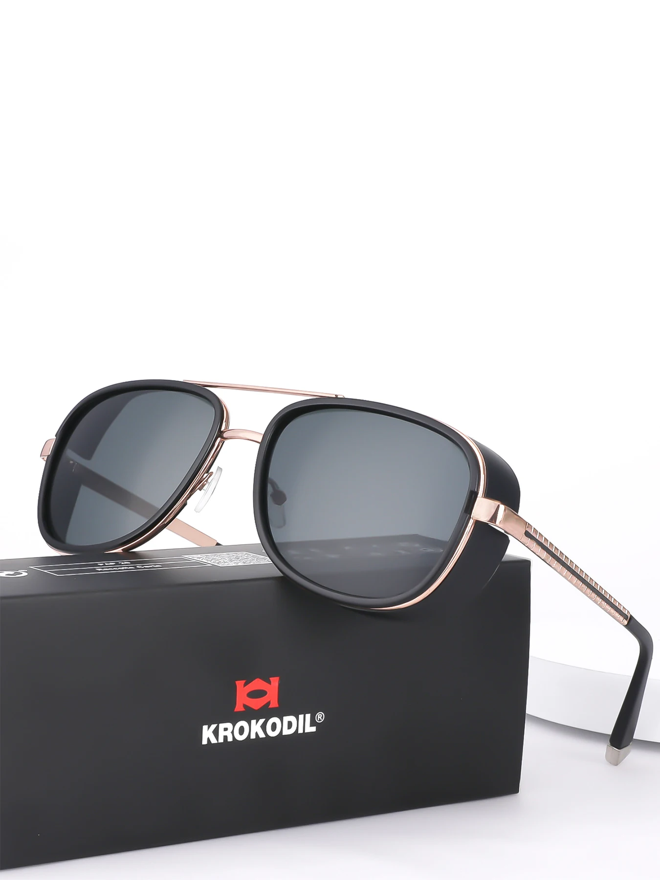 Tony Stark Sonnenbrille Mann Frau Steampunk männlich Farbverlauf rot Sonnenbrille UV400 - Bild 10 von 17