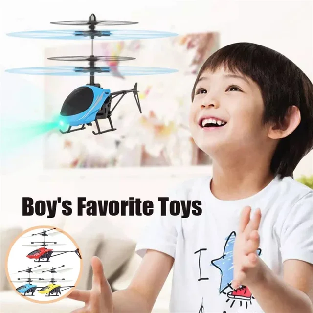 Mini rc drone rechargeable remote control rc helicopters drone toys induction hovering safe fall resistant