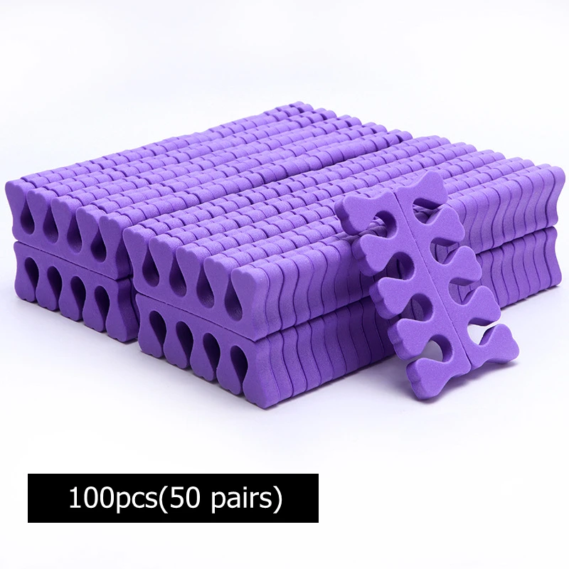 100pcs Purple