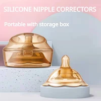 Silicone Nipple Protectors Inverted Nipples Corrector Breastfeeding Nipple Protection Cover Nanosilver Mother Nipple Shield 1