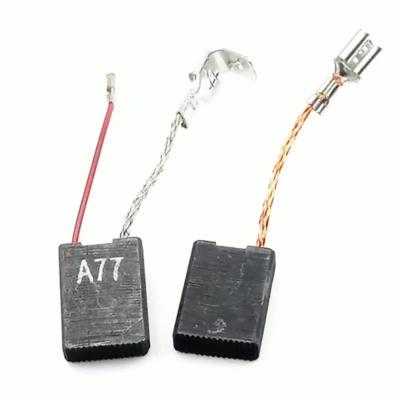2 Escobillas De Carbón 6.3x16x22 Mm - Compatibles Con Hilti DD 160, DD 200, DD 250 Y Similares - Repuesto Para Motor De Herramientas Eléctricas