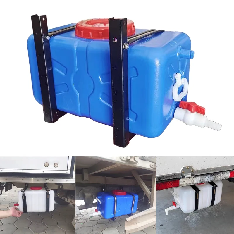 CarWashWaterTankFoodGradePlasticWithFaucetLightTruckSemi