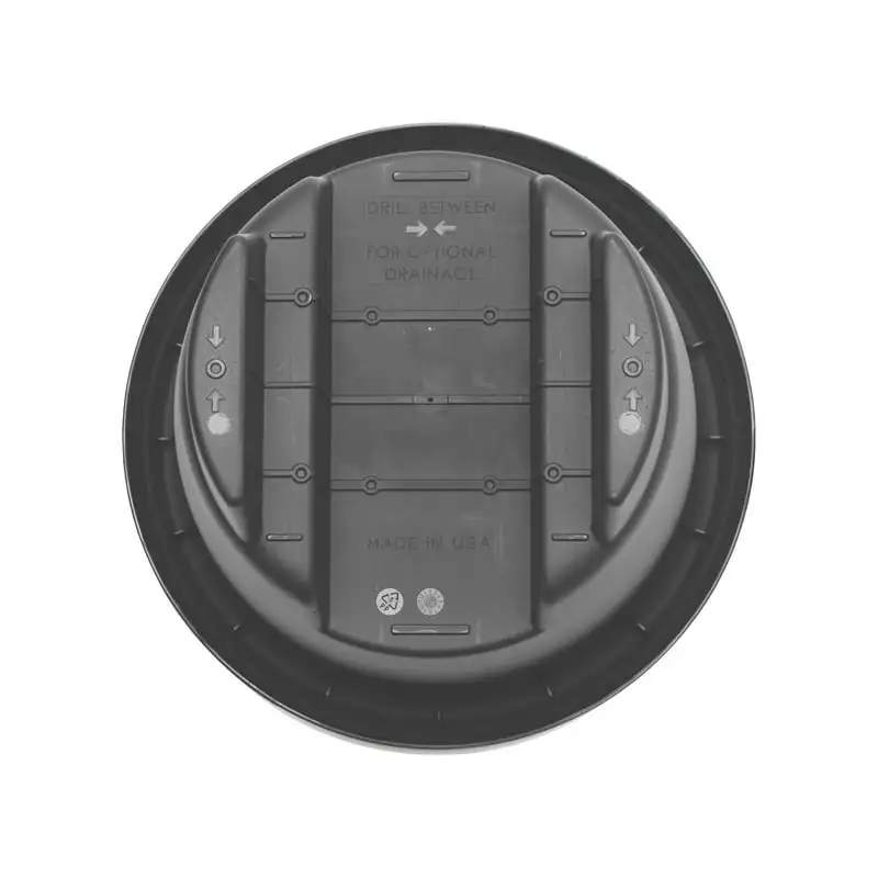 

Круглая направляющая из смолы, круглая сеялка-серый уголь