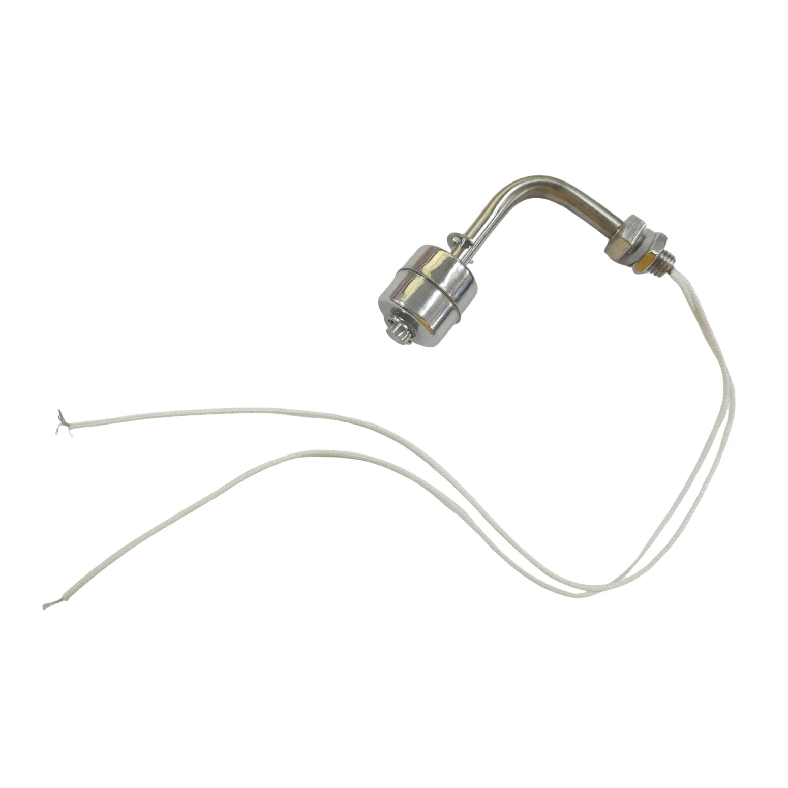 1pc 75/100/150/200/250mm Stainless Steel Float Switch Tank Right Angle Water Level Sensor L Type Float Switch Controller image 4