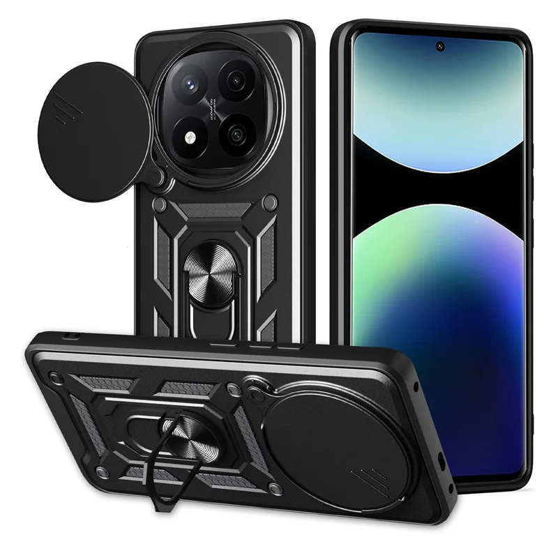 Magnetic Slide Camera Lens Protector Case