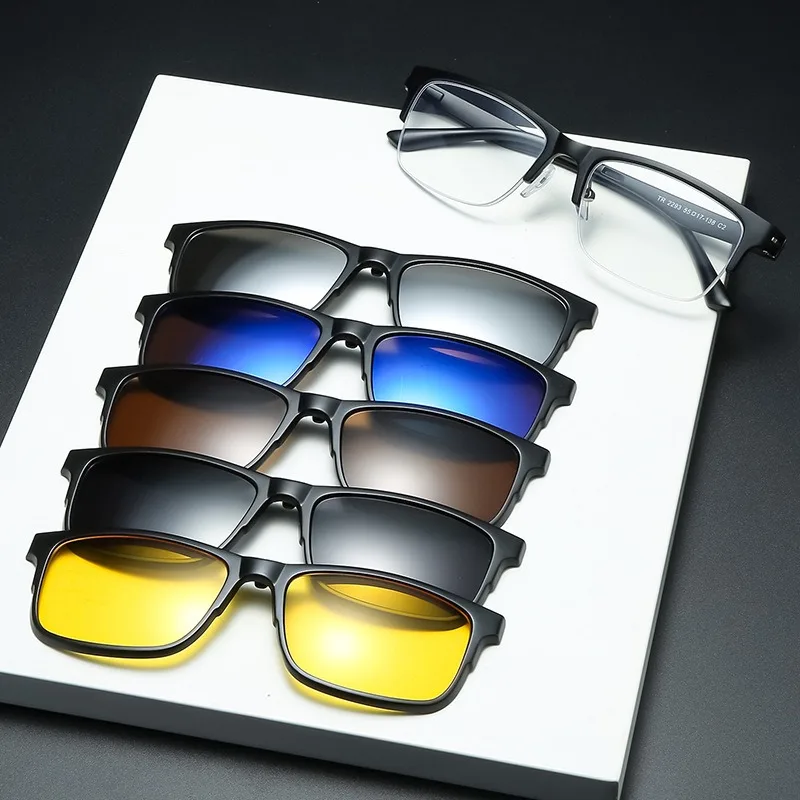 Gafas Meta Rayban Goiteia Gafas De Sol De Gran Tamaño Con Clip