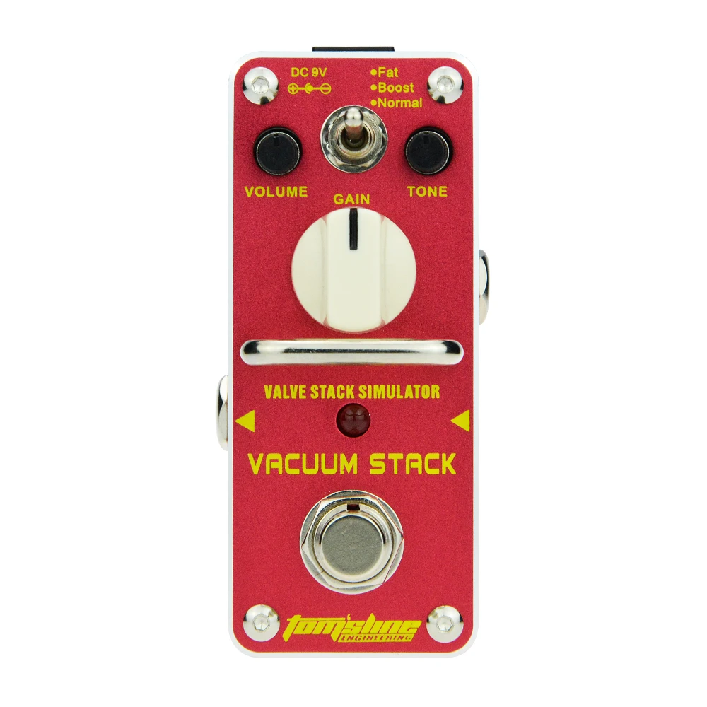 

AROMA AVS-3 VACUUM STACK Simulator Pedal Electric Guitar Effect Pedal Tube Amp Simulator True Bypass Guitar Parts & Accessories