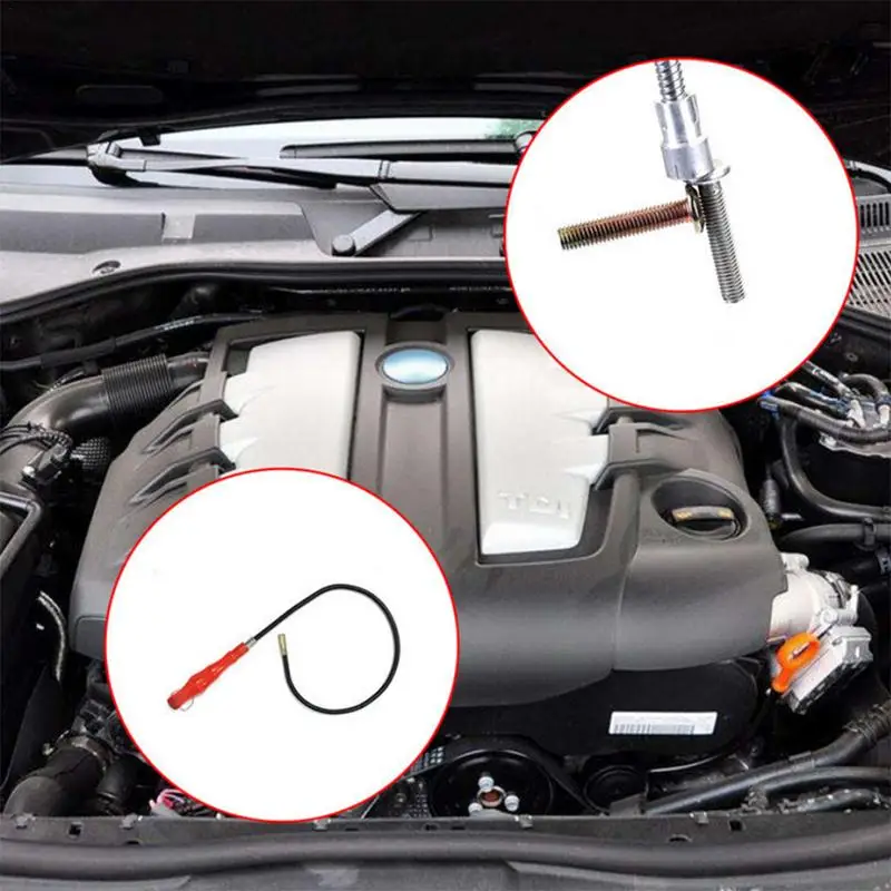 Car Bendable Pickup Rod Auto Durable Bendable Pickup Rod Automotive Magnetic Picker With Strong Suction Car Accessory