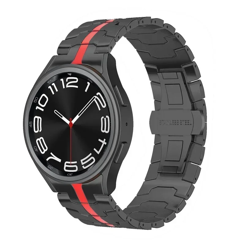 Metal Strap for Samsung Galaxy Watch 4/5/6 44mm 40mm 5 Pro Bracelet Band Stainless Steel Watch 4/6 Classic 46mm 47mm Belt Correa