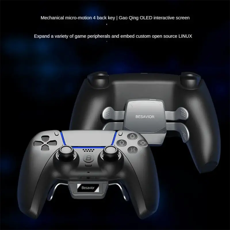 

Ps5 Elite Controller High Quality Sensitive Enhance Performance Precise Control Water Proof Game Component Expandable Button