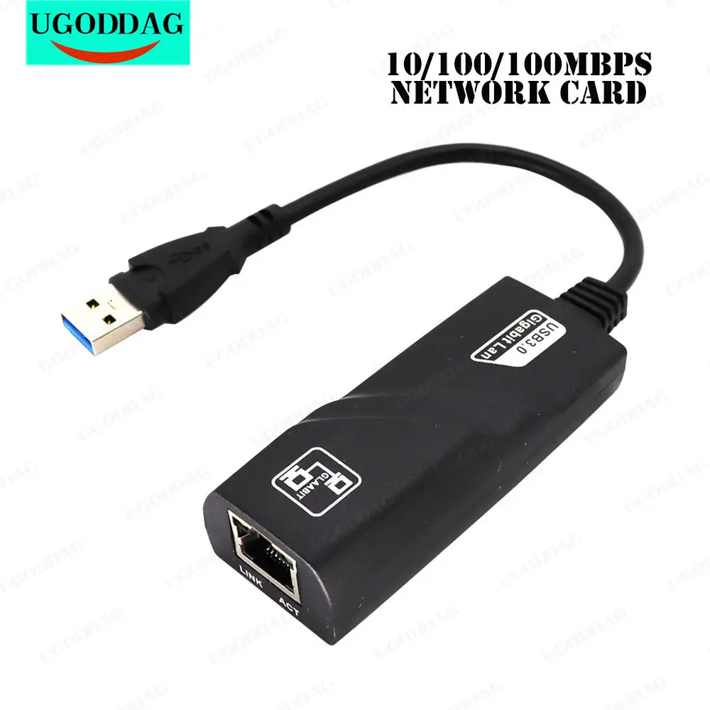 Usb 3.0 Gigabit Adapter Wired Usb Rj45 Network Card Lan 1000