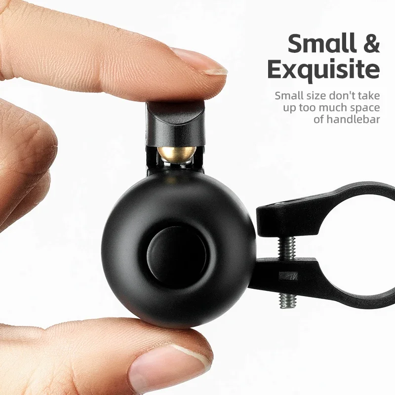 ROCKBROS Bike Bell Horn Handlebar MTB Road Cycling Call Alloy Ring Crisp Sound Warning Alarm For Safety Bicycle Accessories bicycle bell