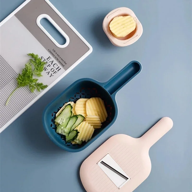 Vegetable Cutter Kitchen Accessories Mandoline Slicer Fruit Cutter Potato Peeler Carrot Cheese Grater Vegetable Slicer Kitchen images - 6