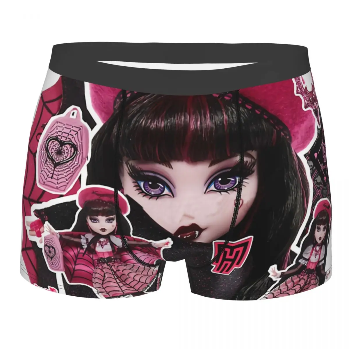 Draculaura Haid Couture Monster High Doll Mutande Homme Mutandine Uomo Intimo Stampa Pantaloncini Boxer Slip