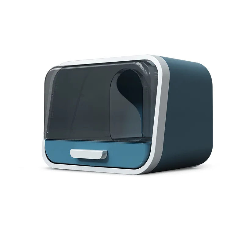 

Полностью закрытый и складной туалет для кошек, товары для домашних животных, пыленепроницаемый ящик с запахом, Простой ящик для кошачьего туалета