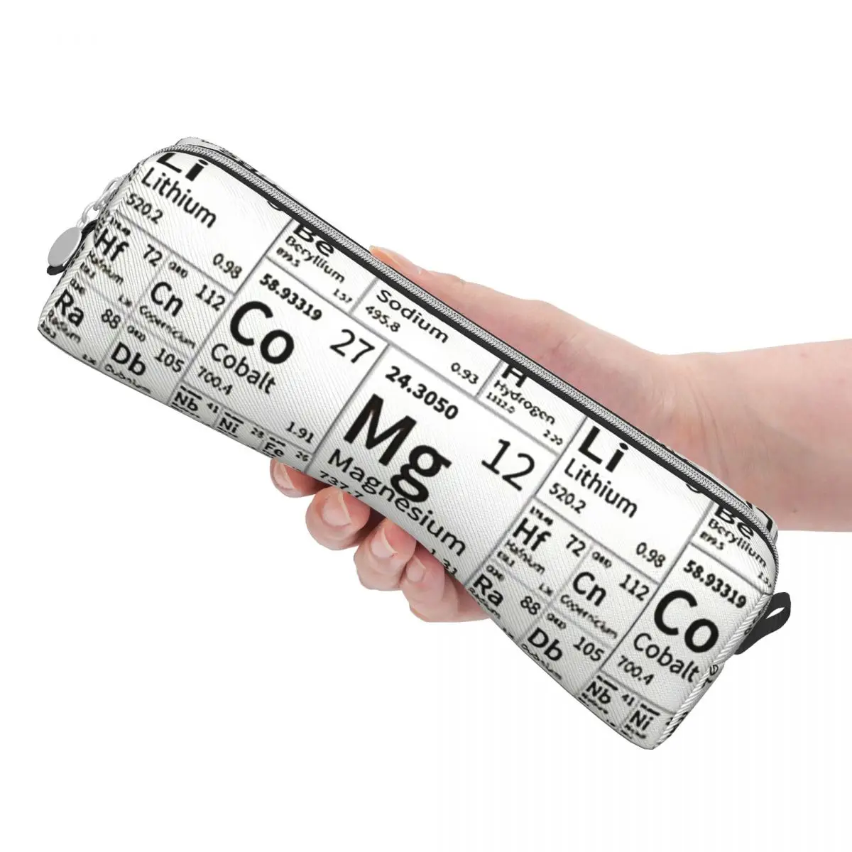 Periodic Table Of Elements Pencil Case Science Chemistry Pen Holder Bag for Student Big Capacity School Supplies Pencilcases