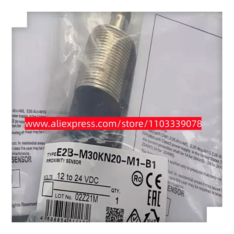 

3PCS New approach switch E2B-M30LN30-M1-C1 E2B-M30LN30-M1-C2 E2B-M30LN20-M1-C1 E2B-M30LN30-M1-B1 E2B-M30LN30-M1-B2