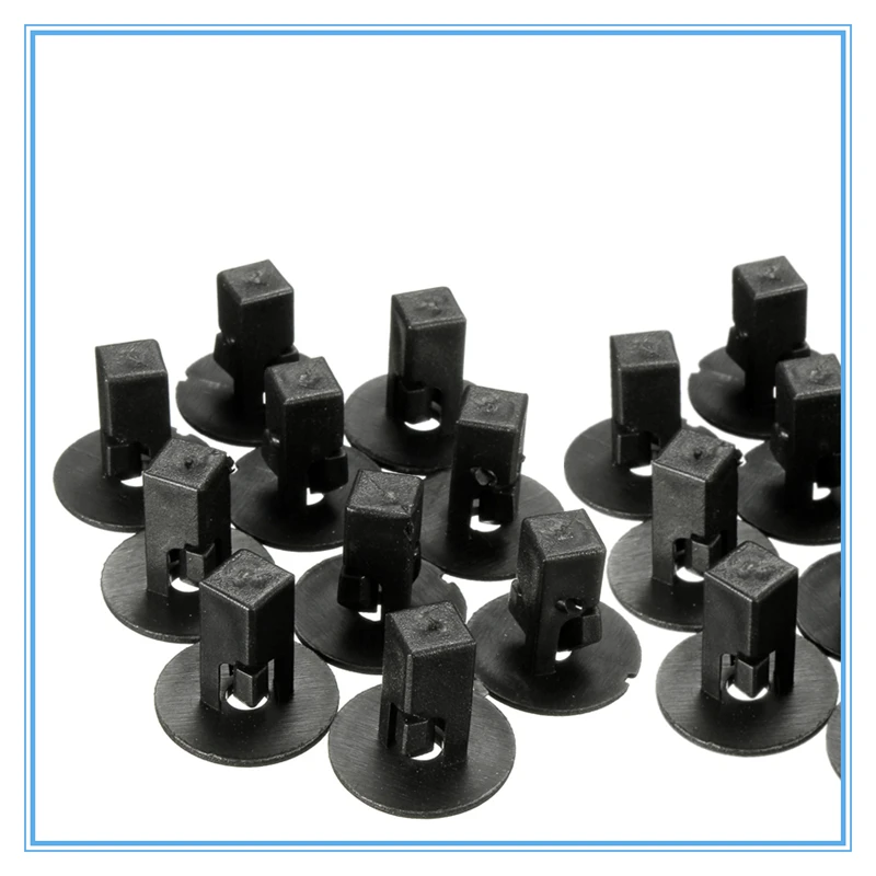 50Pcs Car Fender Liner Screw Grommets Fastener Clips for Toyota Yaris