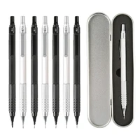 High Quality Metal Mechanical Pencils Set with Lead Refills Drafting Automatic Pencil 0.3, 0.5, 0.7, 2.0mm Pencil for Art Supply 1