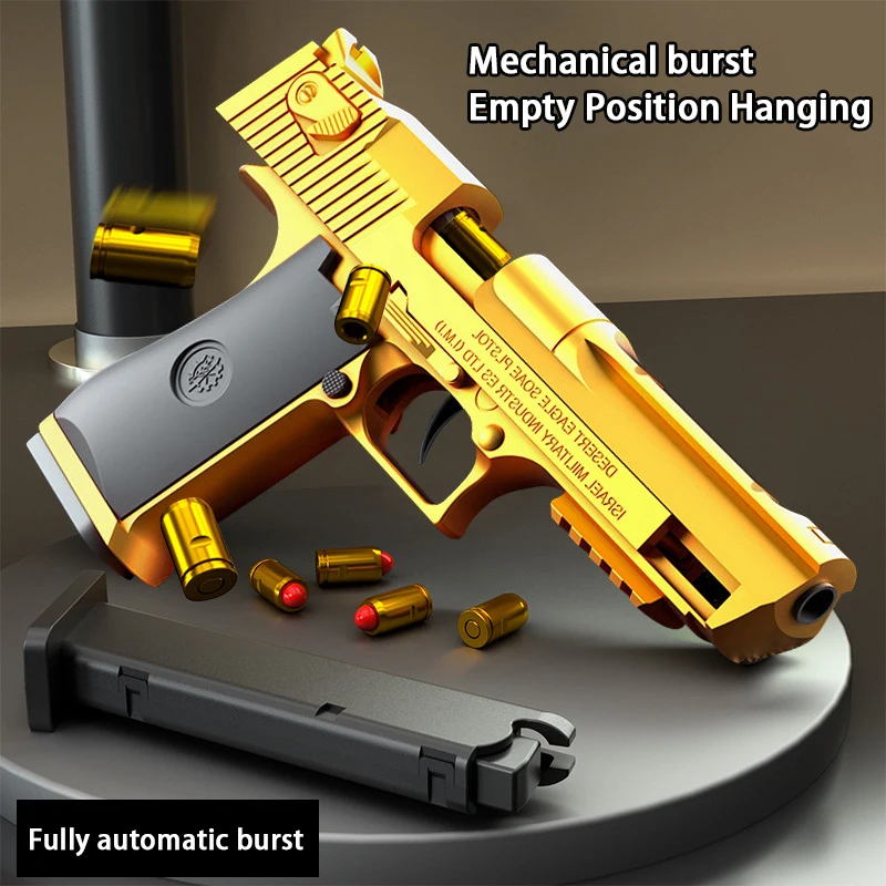 Desert Eagle Mechanical Firing Toy Pistol