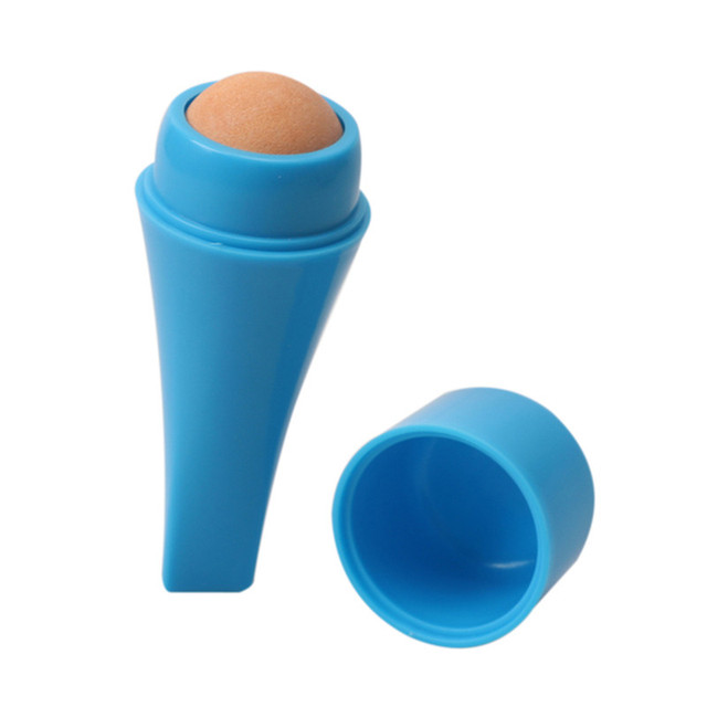 Volcanic Stones Facial Oil Absorbent Roller Skin Care Devices Oil Removing Rolling Stick Ball for Facial Oil Absorption