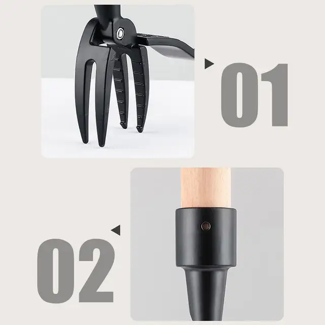 Gyomhúzó Szerszám Kézikönyv Gyomnövény Eltávolító A Nem Hajlító Kézi Gyomnövénykert Szerszámokhoz Az Autópályák Házak Járdáinak Fedélzetei - Image 2