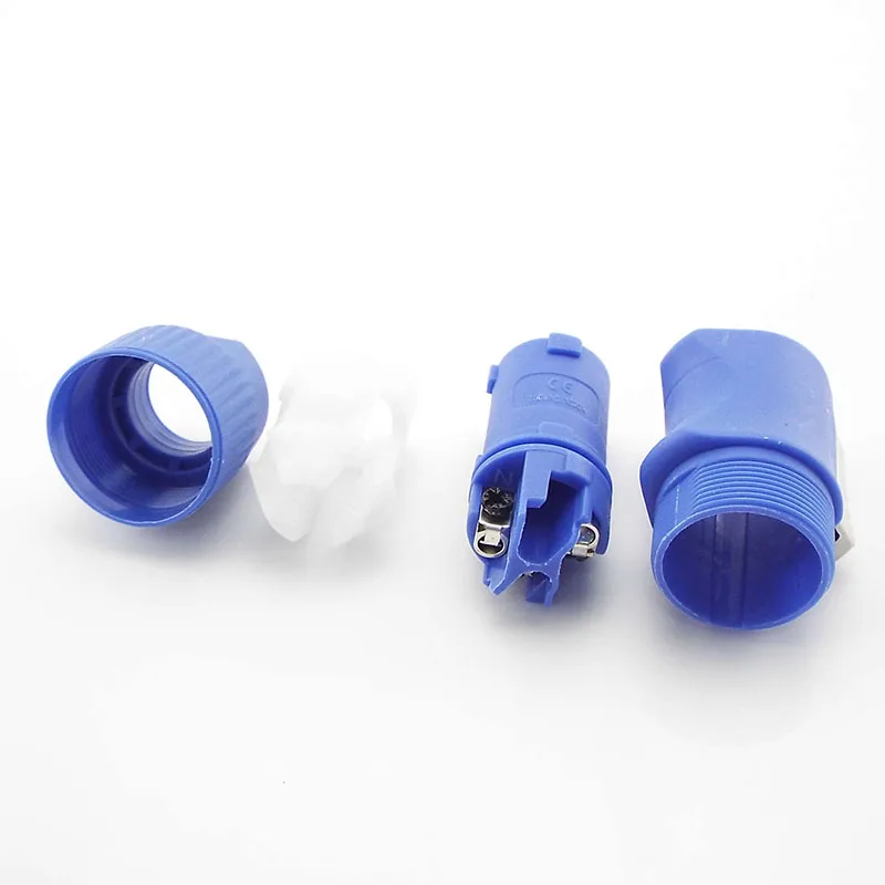 Description Picture 6 of itemPowercon Connector Lockable Cable Connector Chassis Socket for Electric Drill LED Screen Stage Lighting Power Connecting
