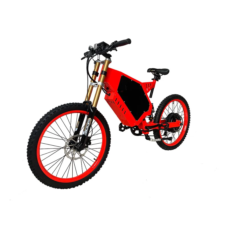 Steel Frame SS10 72v 5000w 40.6ah Battery Bomber 80km/h High Speed Electric Bike off Road Electric Motorcycle Bike